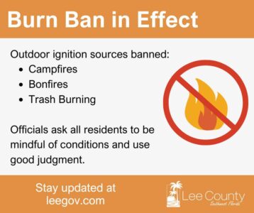 article image - County burn ban